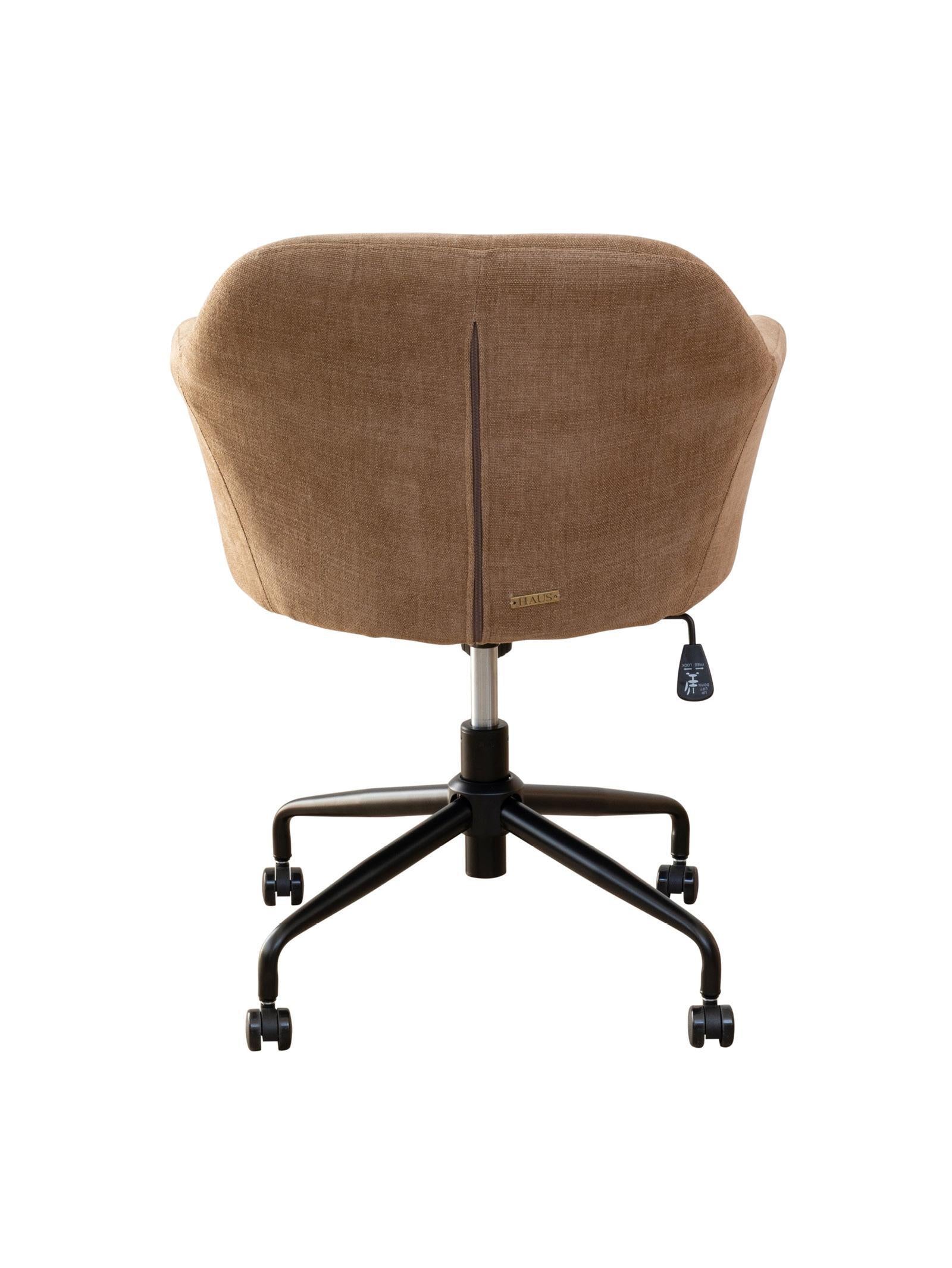 Miranda Office Chair  Meteor Biscotti